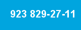 923 829-27-11